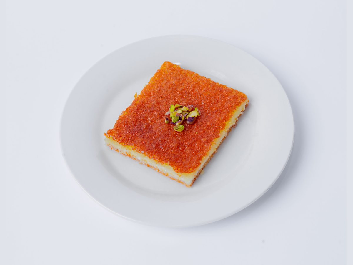 Basbousa With Cream