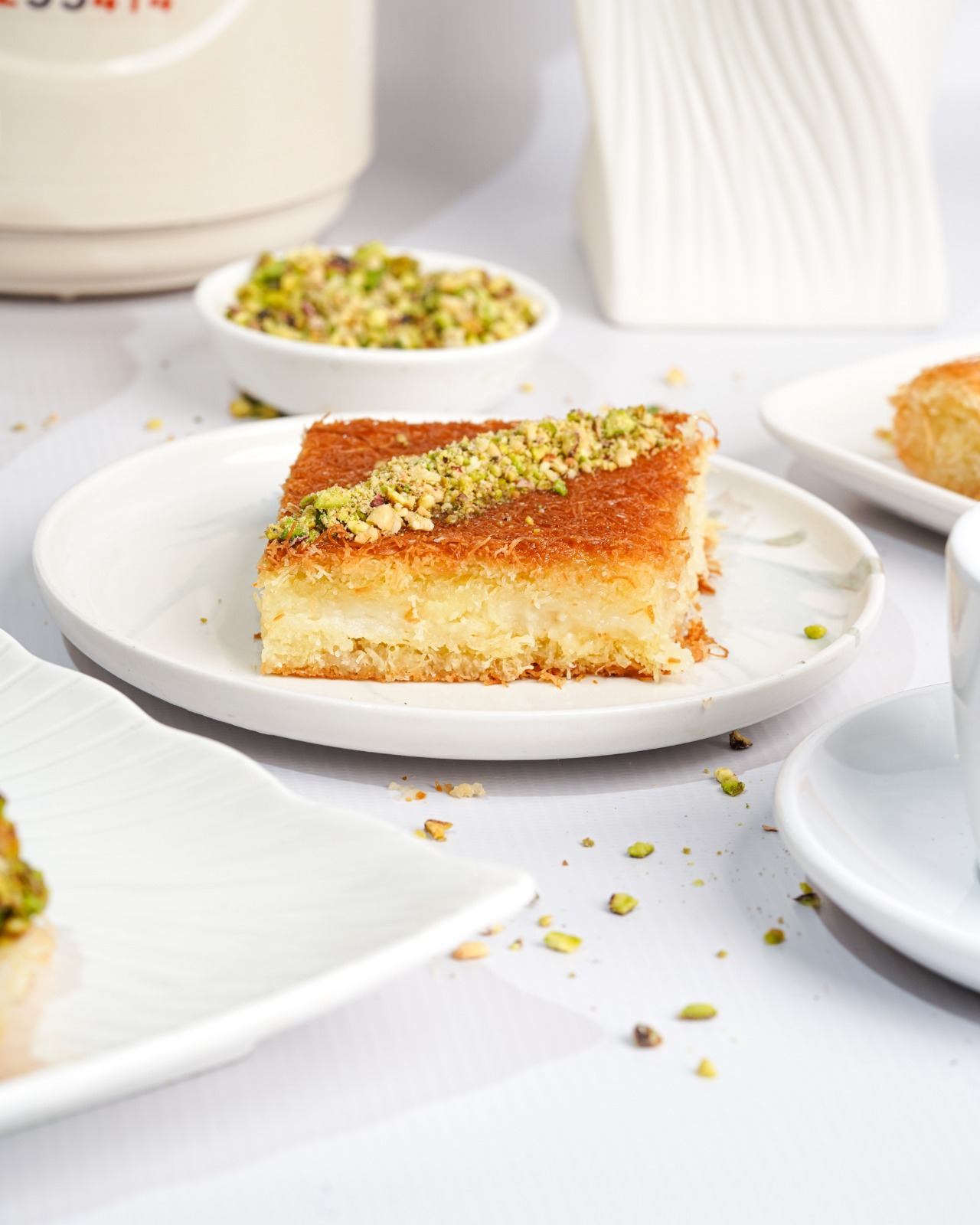 كنافة بالقشطة (فريش تقدم باردة)
