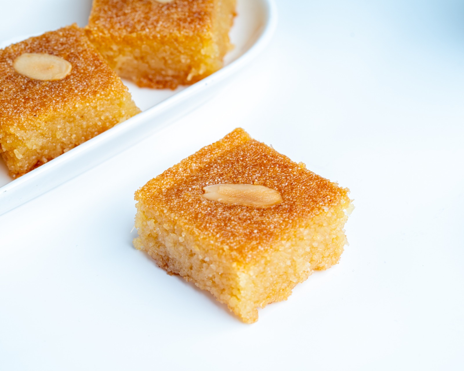 بسبوسة سادة