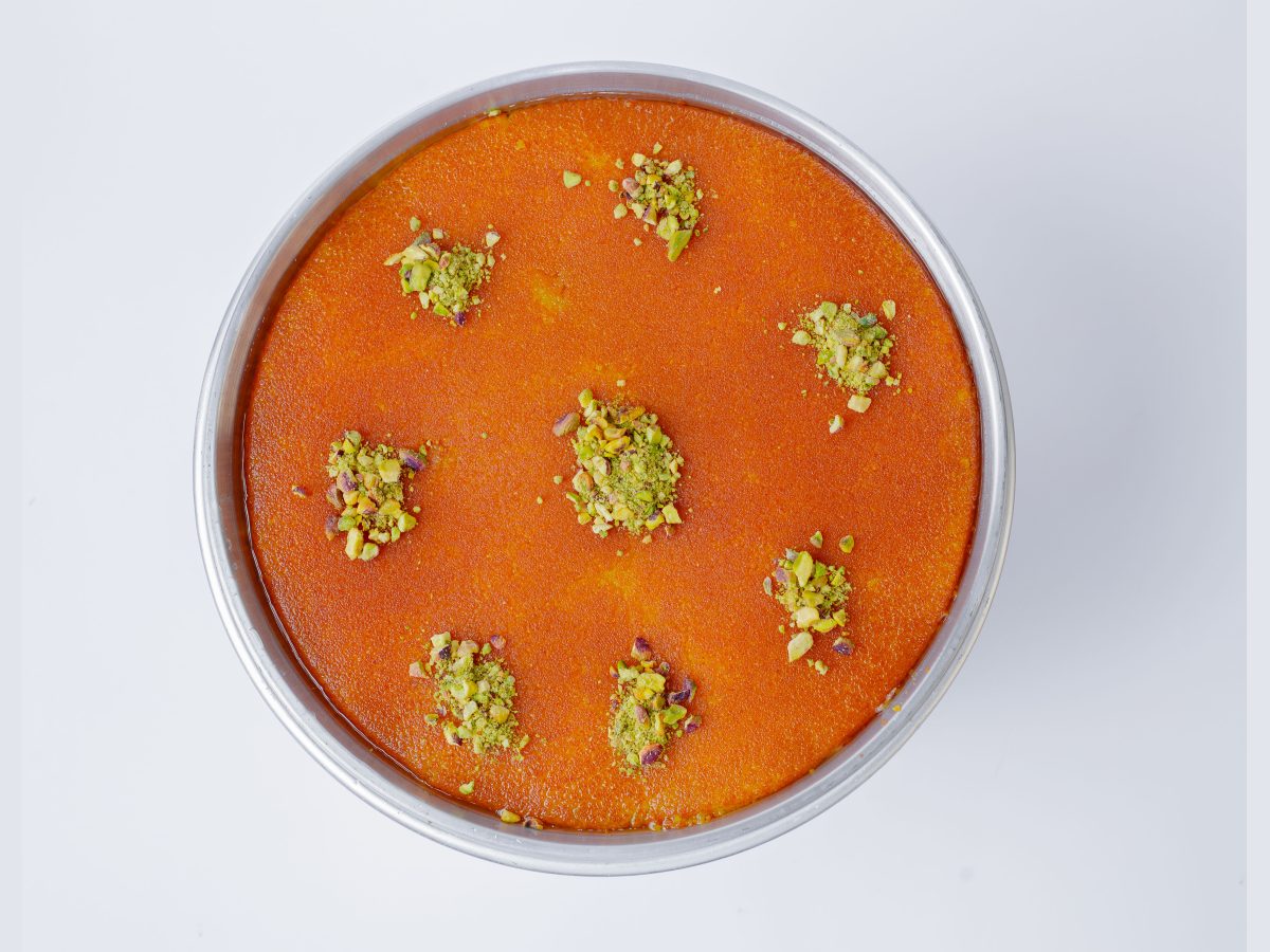 Smooth Kunafa with Cheese Tray