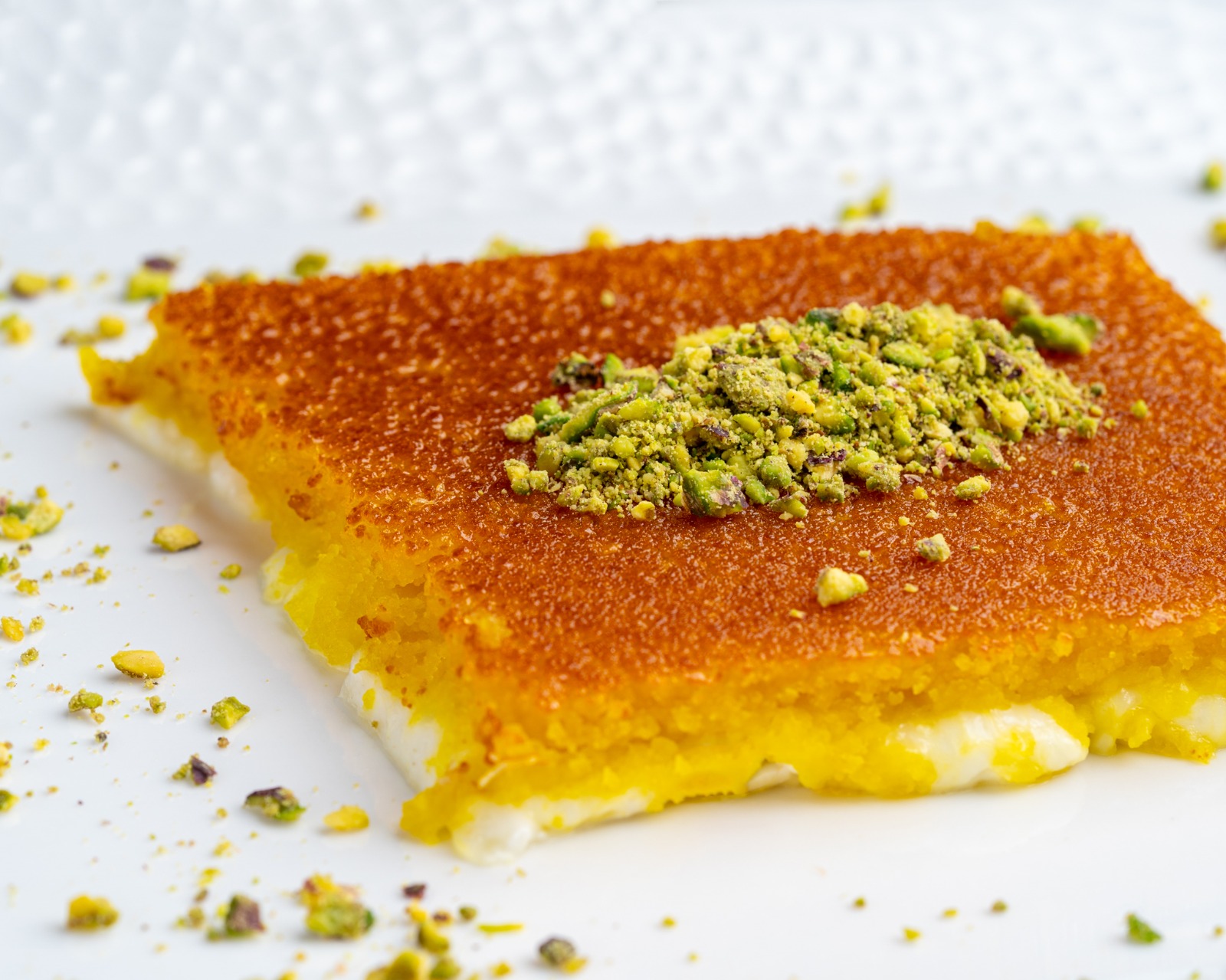 كنافة ناعمة بالجبن (حارة)